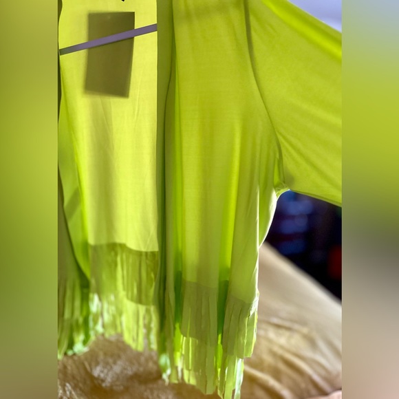 Fringed Bottom Cardi - Picture 2 of 4